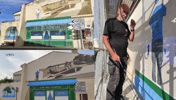 Marignane : une façade pleine de souvenirs