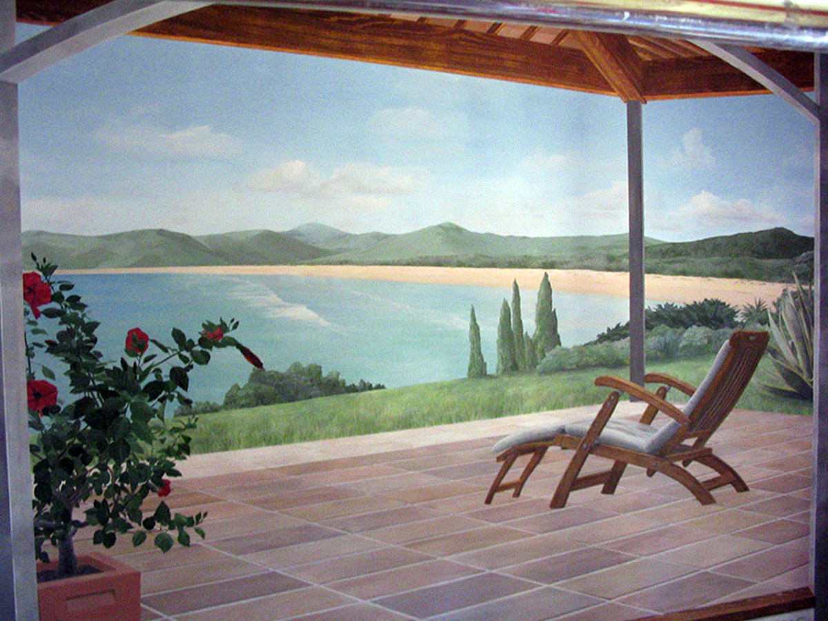 trompe-l'oeil lagon marseille