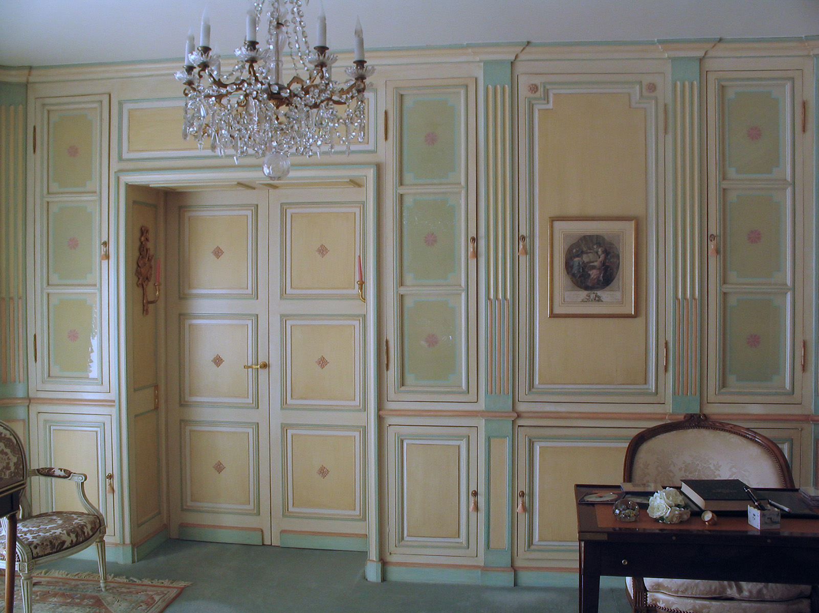 rénovation décor trompe l'oeil